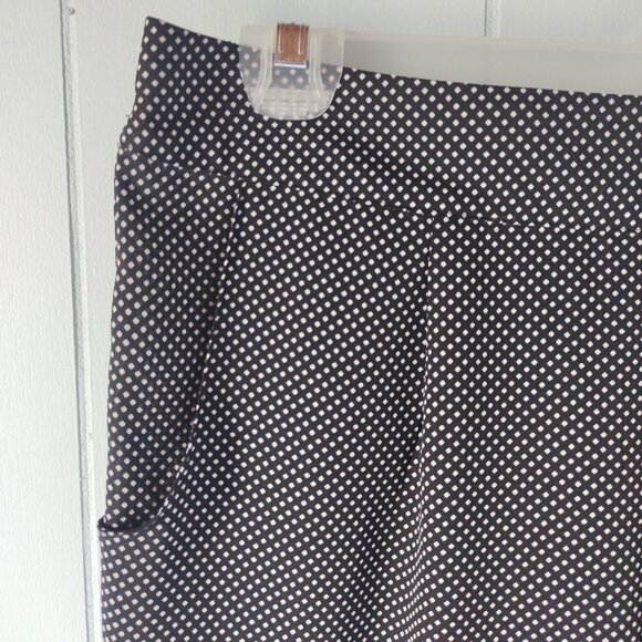 Contemporaine Lightweight Pull-On Polka Dotted Pants - Picture 6 of 7